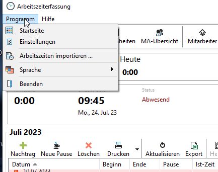 az-menue-programm